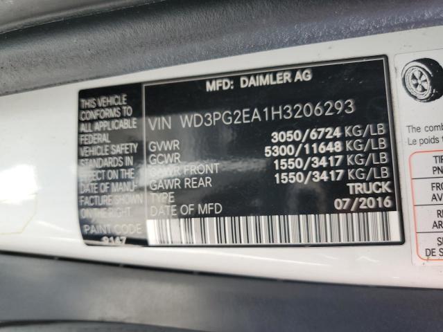 2017 MERCEDES-BENZ METRIS - WD3PG2EA1H3206293