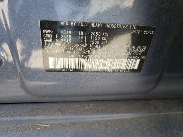 4S3BNAD64G3035342 Subaru Legacy 2.5i Premium
