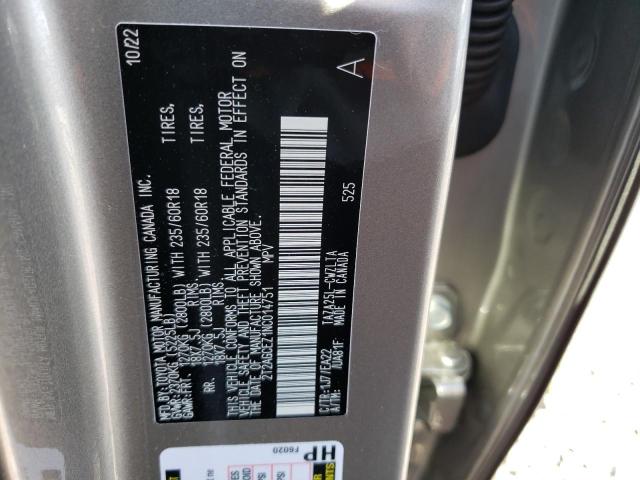2022 LEXUS NX 350 2T2AGCEZ1NC014751