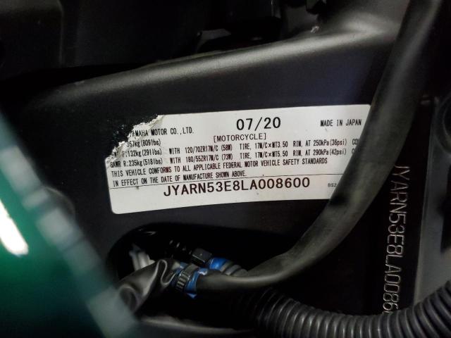 2020 YAMAHA MT09 - JYARN53E8LA008600
