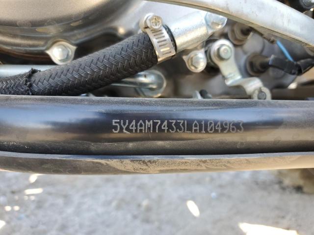 2020 YAMAHA YFM700 R 5Y4AM7433LA104963