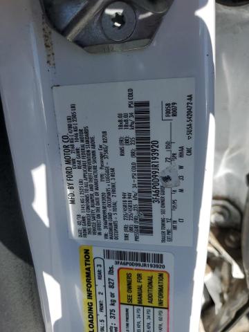 3FA6P0D99JR193920 Ford Fusion Titanium/platinum