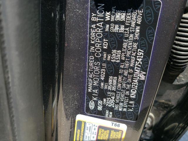 KNDJ23AU1M7754197 KIA SOUL LX