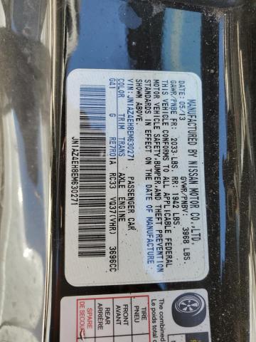 JN1AZ4EH8EM630271 Nissan 370Z BASE