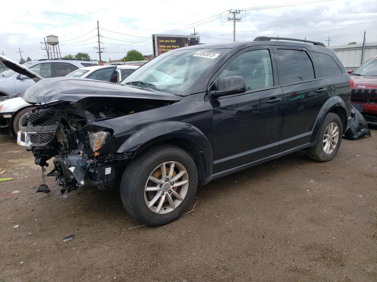 3C4PDCBG9DT568304 2013 Dodge Journey Sxt