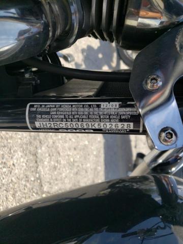 2009 HONDA VT750 C JH2RC50069K502628