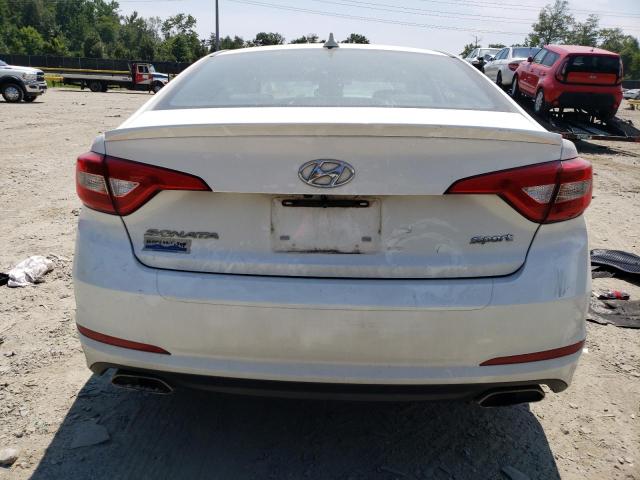 VIN: 5NPE34AF3FH220140 Auction: COPART Lot: 59977753 Location: DC - WASHINGTON DC 5NPE34AF3FH220140 HYUNDAI SONATA 2015 WHITE Photo 6
