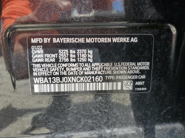 2022 BMW 530 XI - WBA13BJ0XNCK02160