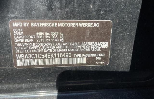 WBA3C1C54EK116490 BMW 328 I Sulev
