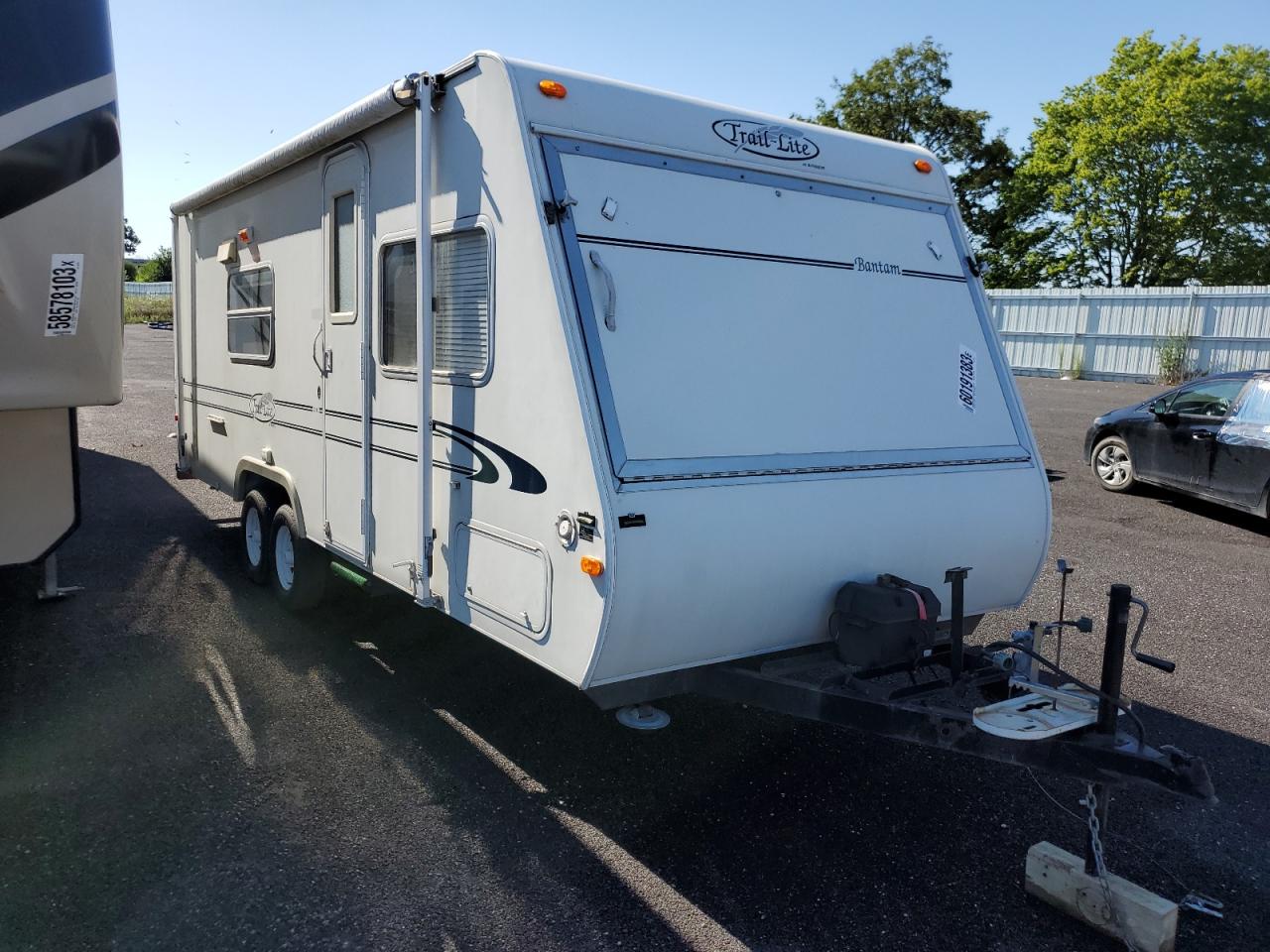 2000 Bantam Travel Trailer For Sale in Mcfarland, WI. Lot 60191***