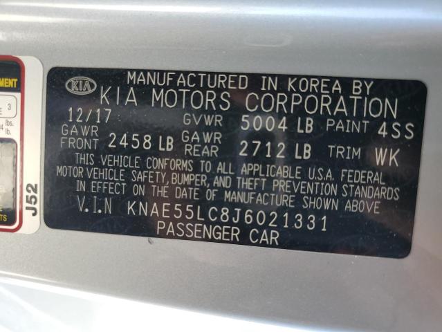 KNAE55LC8J6021331 KIA Stinger Gt2