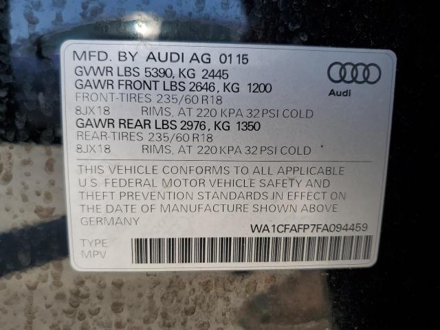 WA1CFAFP7FA094459 2015 AUDI Q5, photo no. 13