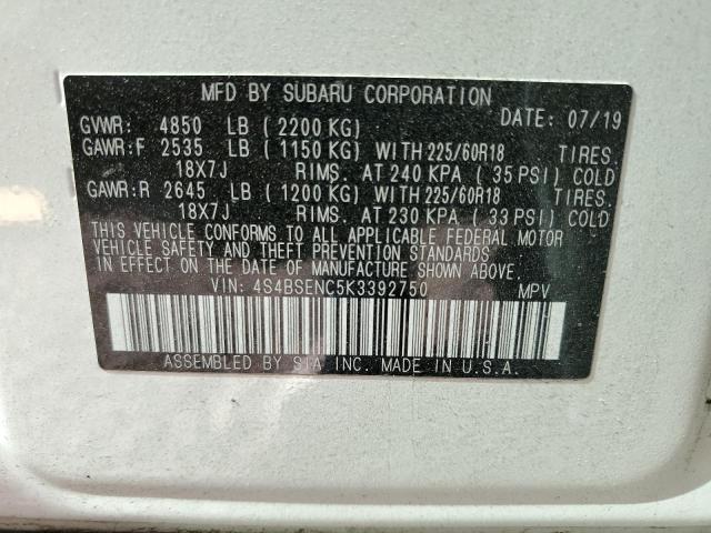 4S4BSENC5K3392750 Subaru Outback 3.6r Limited