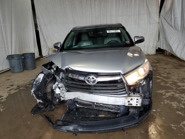 VIN 5TDJKRFH2ES034333 2014 Toyota Highlander, Xle no.5