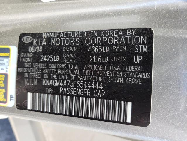 KNAGM4A75F5544444 KIA Optima Lx