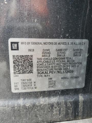 3GKALPEV7KL172609 GMC Terrain Slt