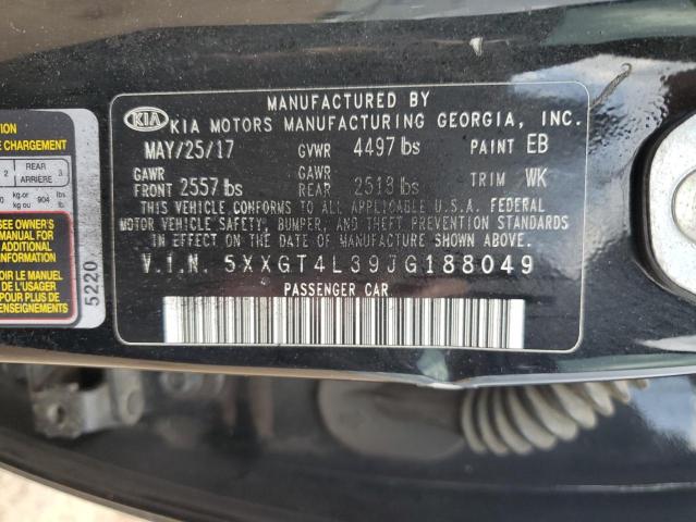 5XXGT4L39JG188049 KIA Optima Lx