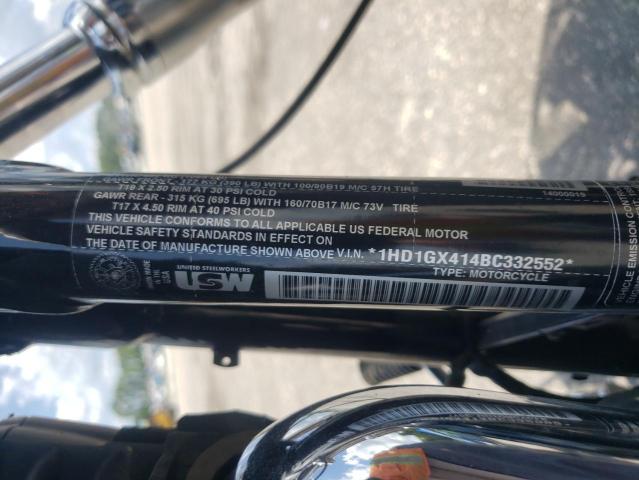 2011 HARLEY-DAVIDSON FXDB 1HD1GX414BC332552