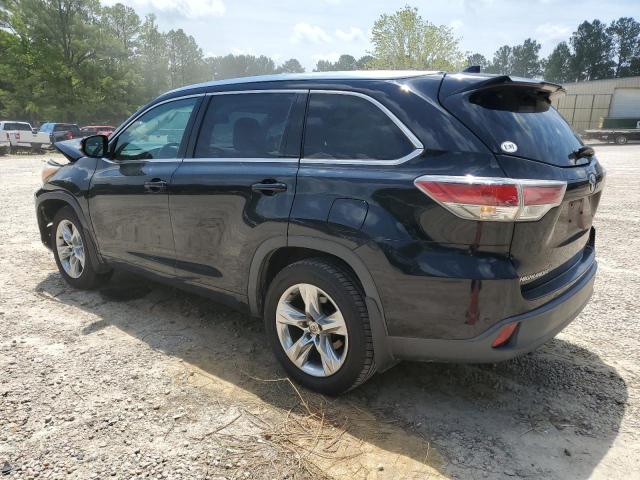 VIN 5TDYKRFH8ES015350 2014 Toyota Highlander, Limited no.2