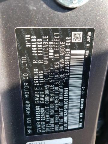 2018 HONDA CLARITY TO - JHMZC5F30JC010989