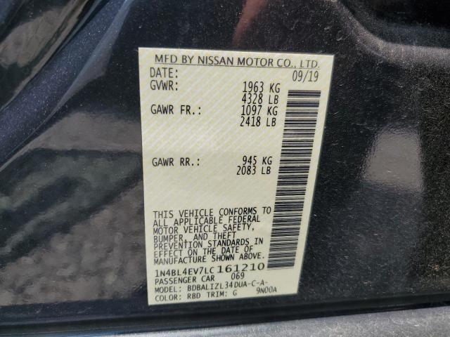 1N4BL4EV7LC161210 Nissan ALTIMA SL