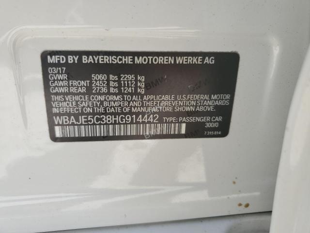 2017 BMW 540 I - WBAJE5C38HG914442