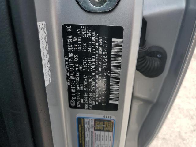 5XYPG4A30LG654327 KIA SORENTO L