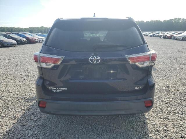 VIN 5TDKKRFH5ES025579 2014 Toyota Highlander, Xle no.6