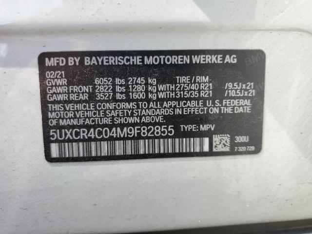 5UXCR4C04M9F82855 2021 BMW X5, photo no. 13