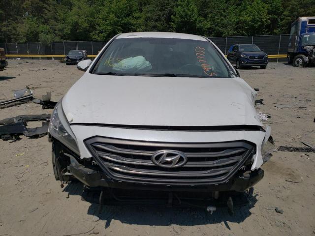 VIN: 5NPE34AF3FH220140 Auction: COPART Lot: 59977753 Location: DC - WASHINGTON DC 5NPE34AF3FH220140 HYUNDAI SONATA 2015 WHITE Photo 5