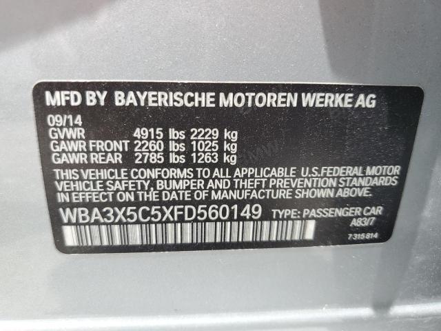 2015 BMW 328 XIGT - WBA3X5C5XFD560149