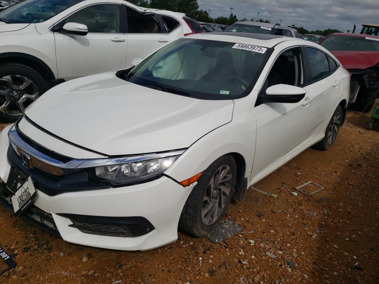 2HGFC2F75HH558730 2017 Honda Civic Ex