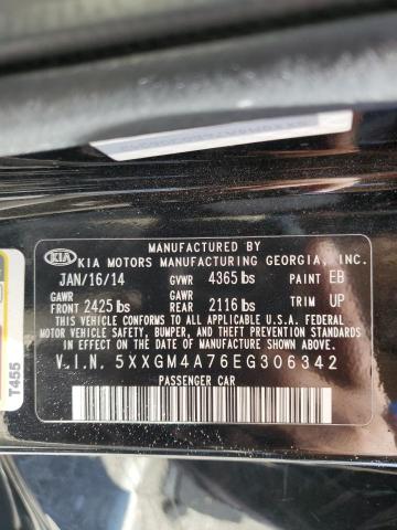 5XXGM4A76EG306342 KIA Optima Lx