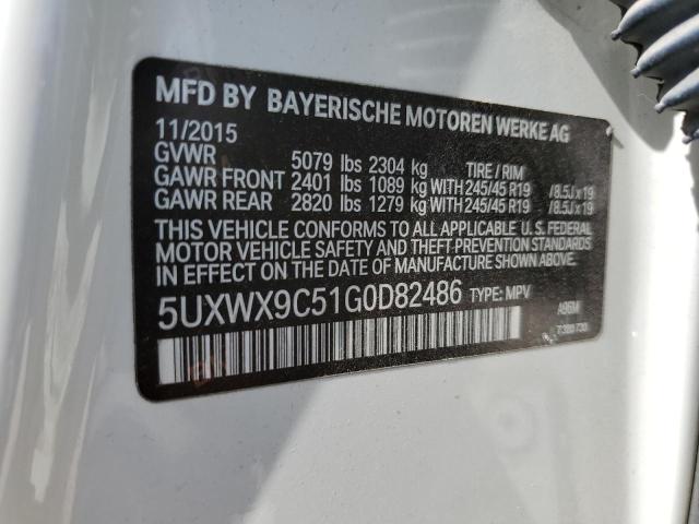 5UXWX9C51G0D82486 2016 BMW X3, photo no. 14