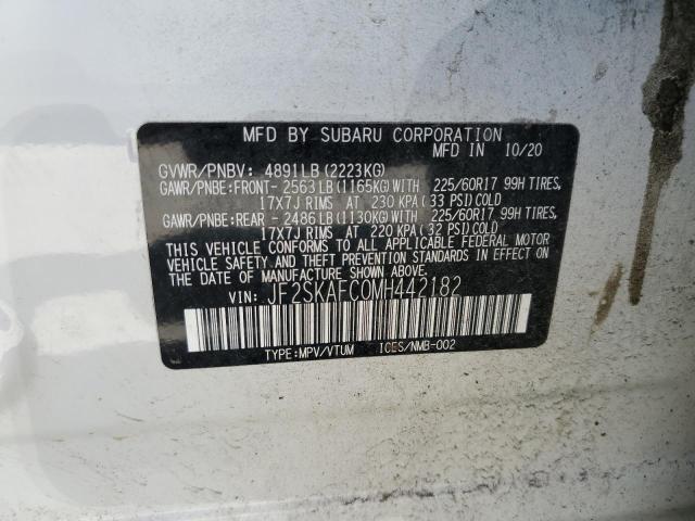 JF2SKAFC0MH442182 Subaru Forester Premium