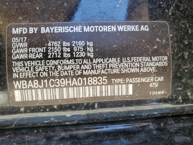 2017 BMW 328 D XDRI - WBA8J1C39HA018835