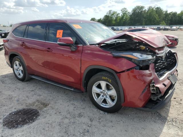 VIN 5TDZZRAH1LS025755 2020 Toyota Highlander, L no.4