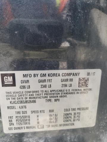 KL4CJCSB3JB526486 Buick Encore Essence