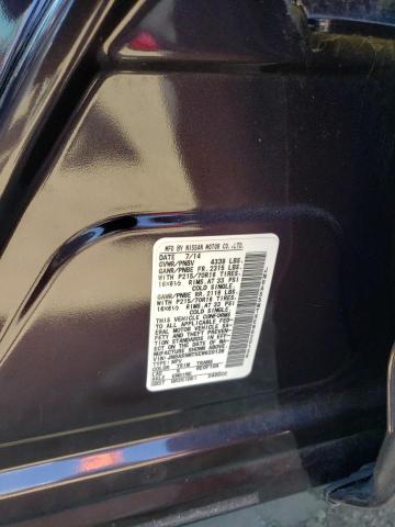 JN8AS5MTXEW620136 Nissan Rogue Select S