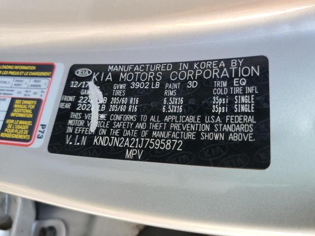 KNDJN2A21J7595872 KIA Soul