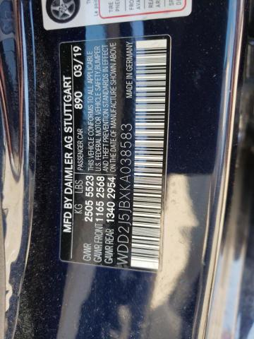 2019 MERCEDES-BENZ CLS 450 - WDD2J5JBXKA038583