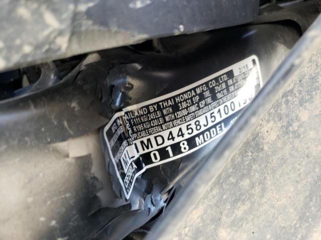 2018 HONDA CRF250 L MLHMD4458J5100190