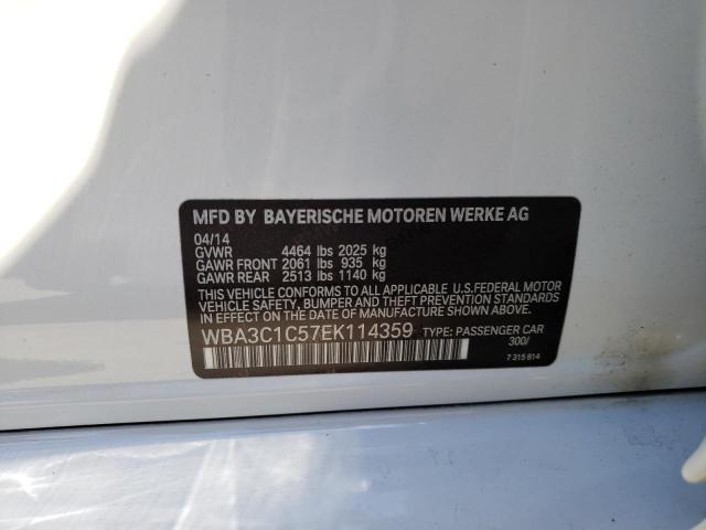 WBA3C1C57EK114359 BMW 328 I Sulev