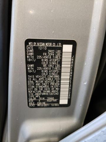 JN8AF5MRXET361240 Nissan JUKE S