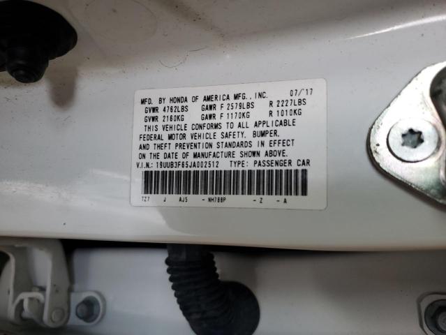 2018 ACURA TLX TECH+A - 19UUB3F65JA002512