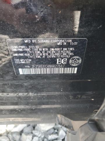 2022 SUBARU FORESTER P - JF2SKEEC4NH427517