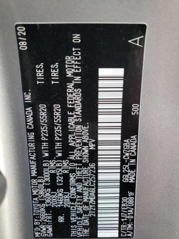 2020 LEXUS RX 350 F-S - 2T2YZMDA6LC257236