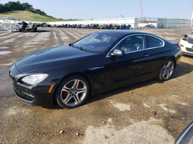 VIN: WBALX5C52CC894175 Auction: COPART Lot: 59887023 Location: WI - MADISON SOUTH WBALX5C52CC894175 BMW 6 SERIES 2012 BLACK Photo 1