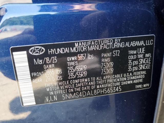 2023 HYUNDAI SANTA FE L - 5NMS4DAL8PH565345