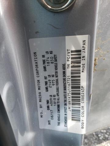 2018 MAZDA 3 HATCHBAC - JM1BN1K75J1167721